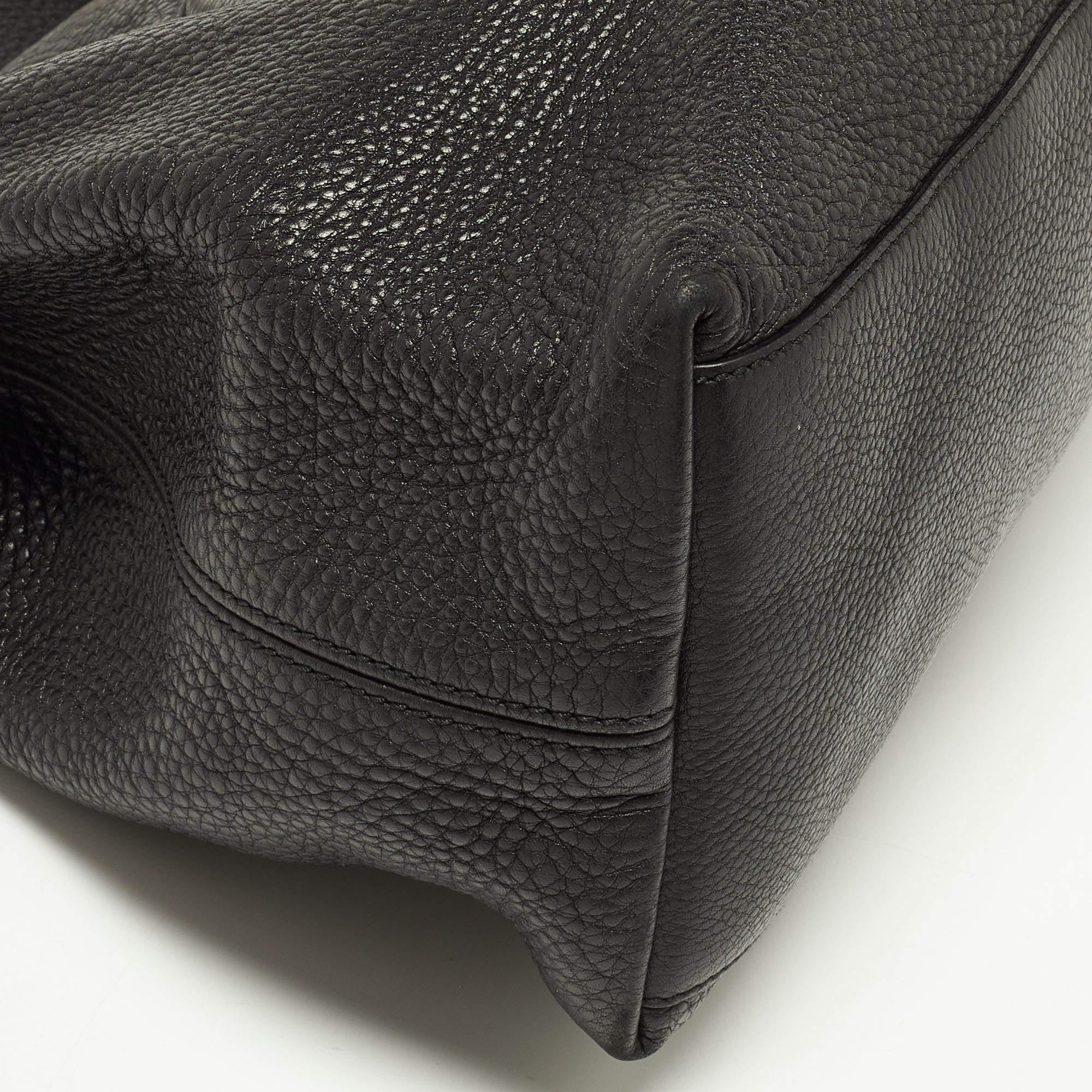 Gucci Black Leather Medium Soho Chain Shoulder Bag 8
