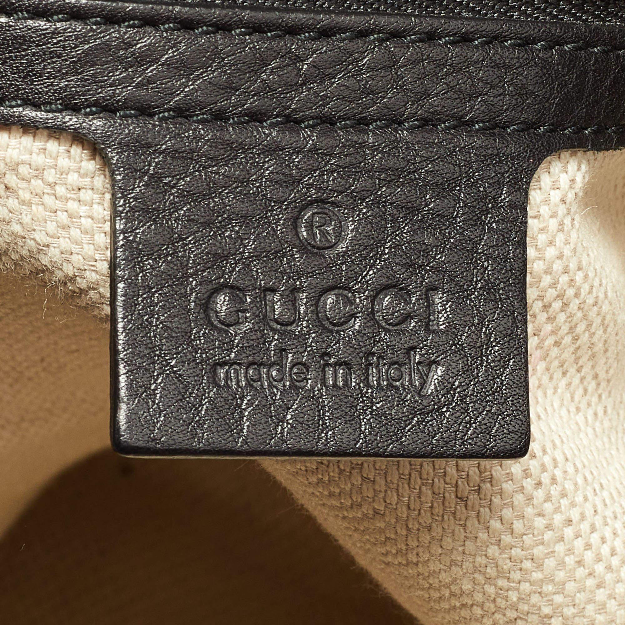 Gucci Black Leather Medium Soho Chain Shoulder Bag 11