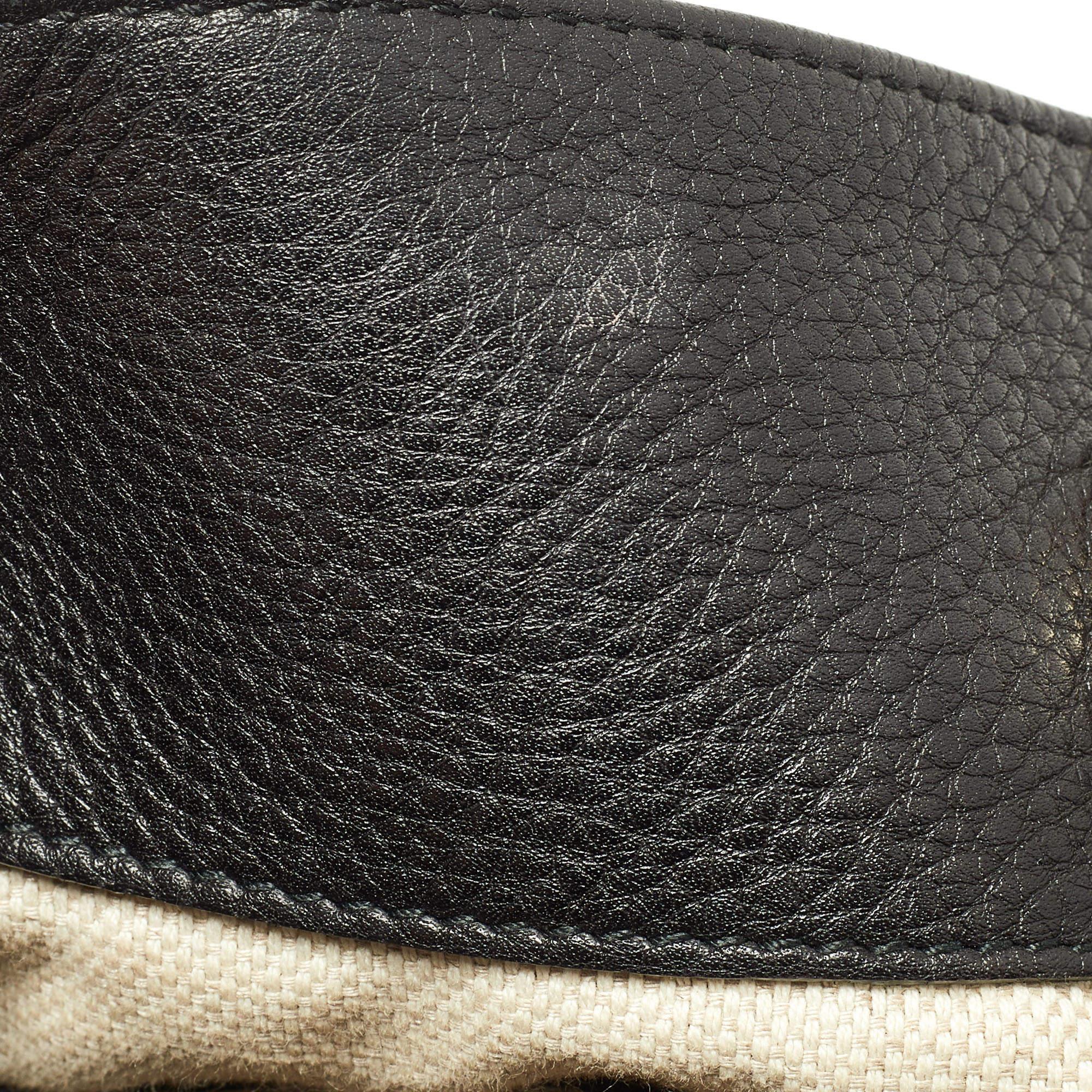 Gucci Black Leather Medium Soho Chain Shoulder Bag 13
