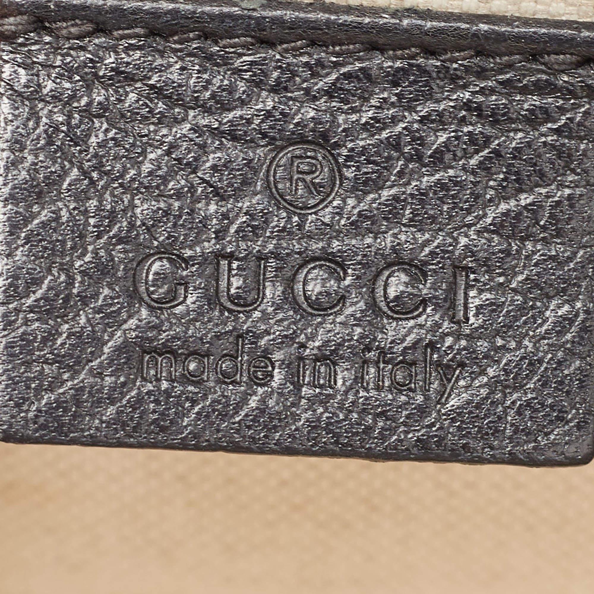 Women's Gucci Black Leather Mini Dionysus Shoulder Bag For Sale