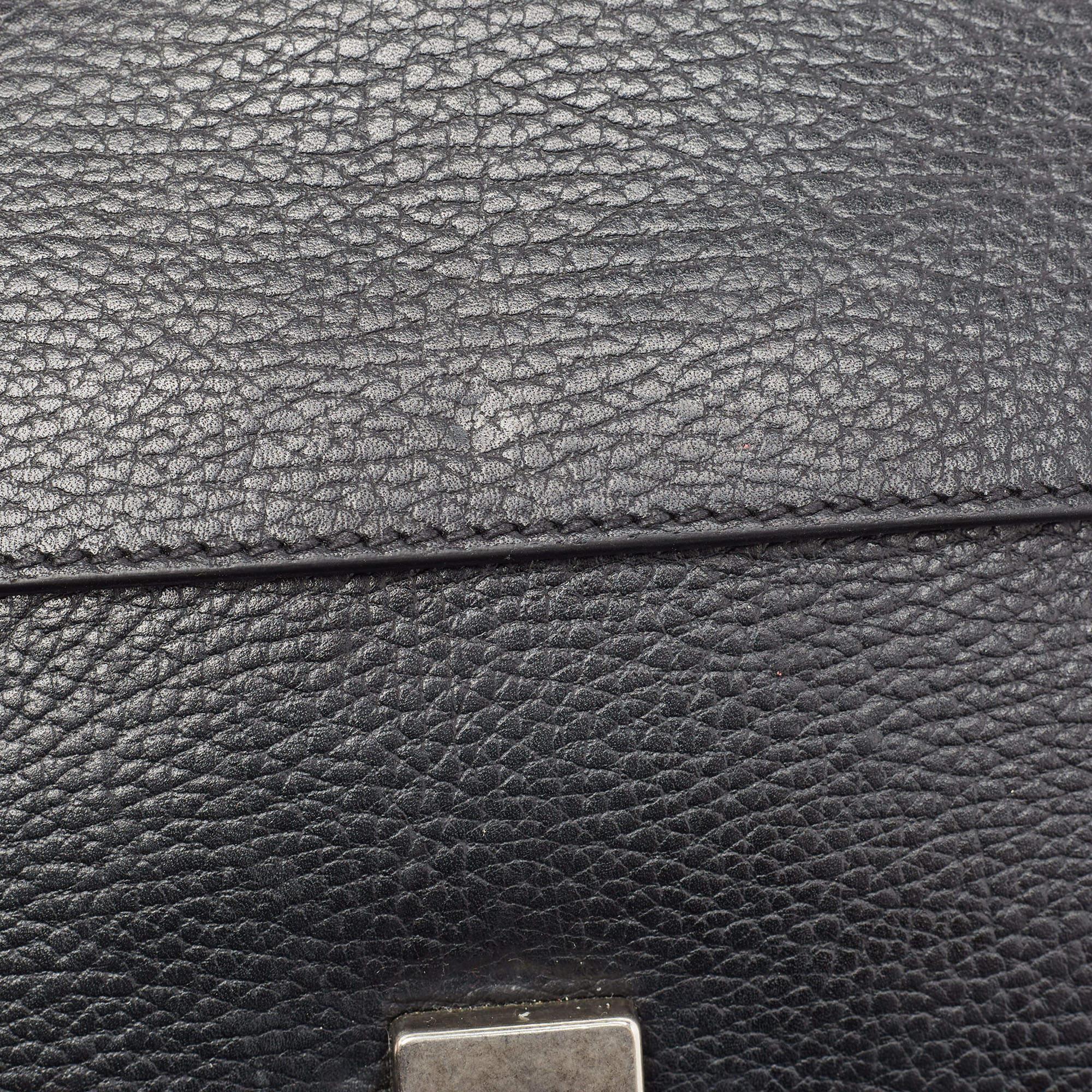 Gucci Black Leather Mini Dionysus Shoulder Bag For Sale 4
