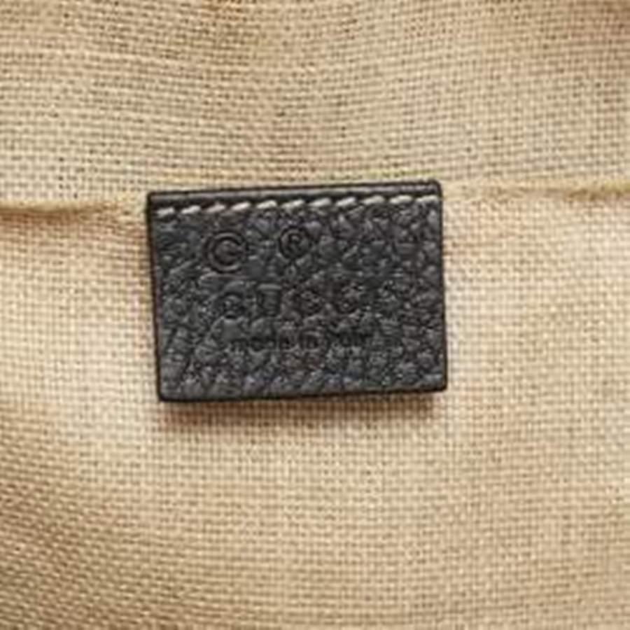 Gucci Black Leather Mini Dome Satchel 5