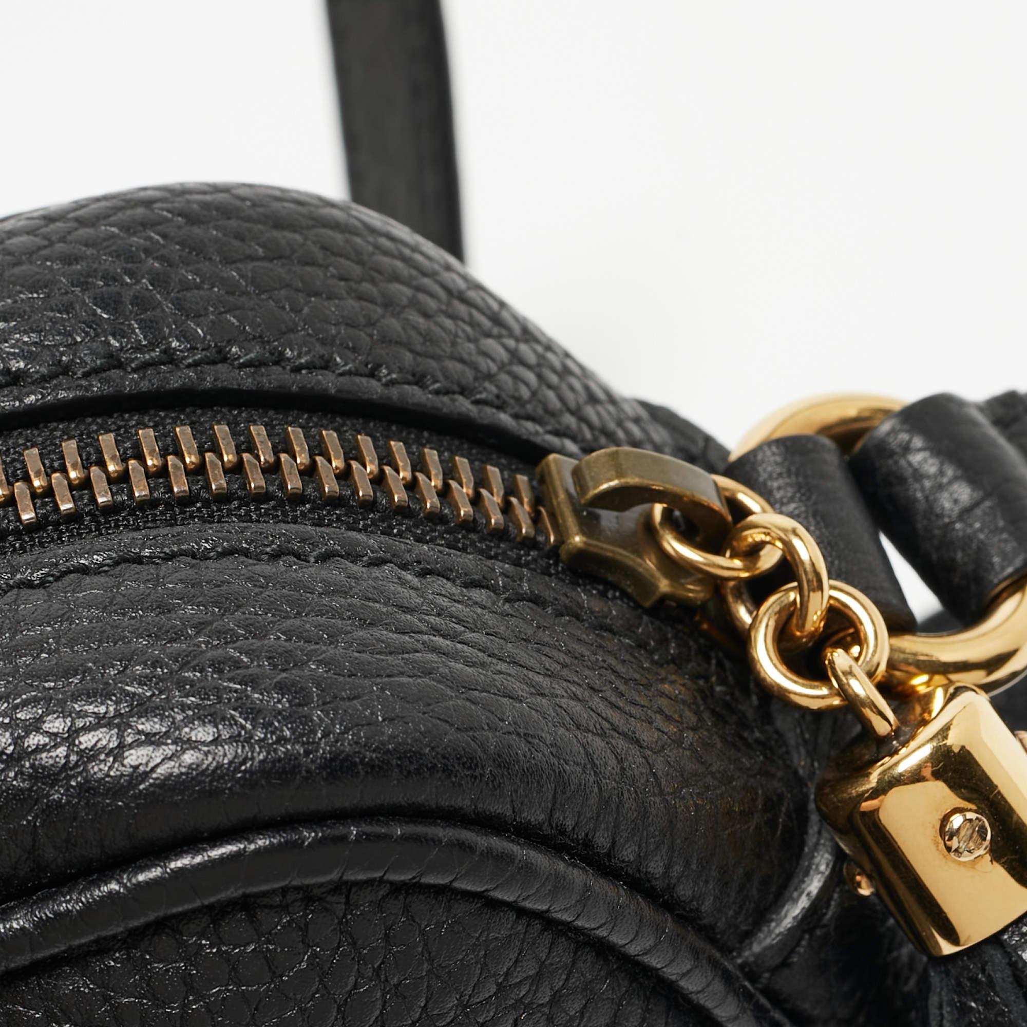 Gucci Black Leather Mini Soho Disco Shoulder Bag 10