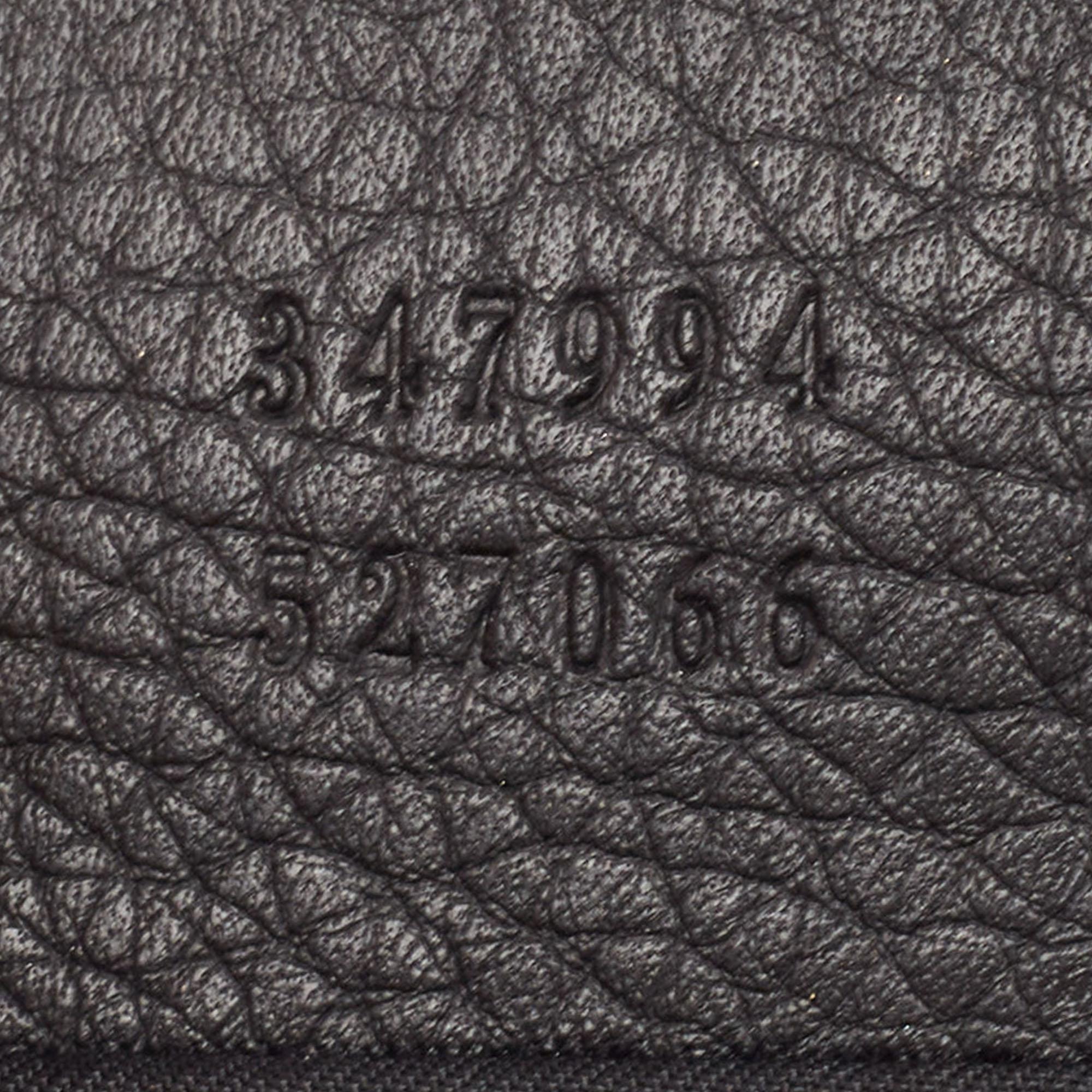 Gucci - Mini sac à bandoulière Soho Disco en cuir noir Bon état - En vente à Dubai, Al Qouz 2