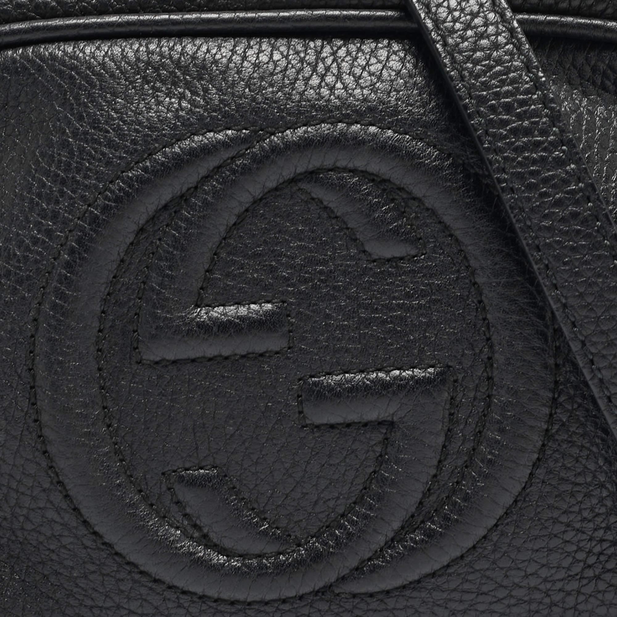 Gucci Black Leather Mini Soho Disco Shoulder Bag 3
