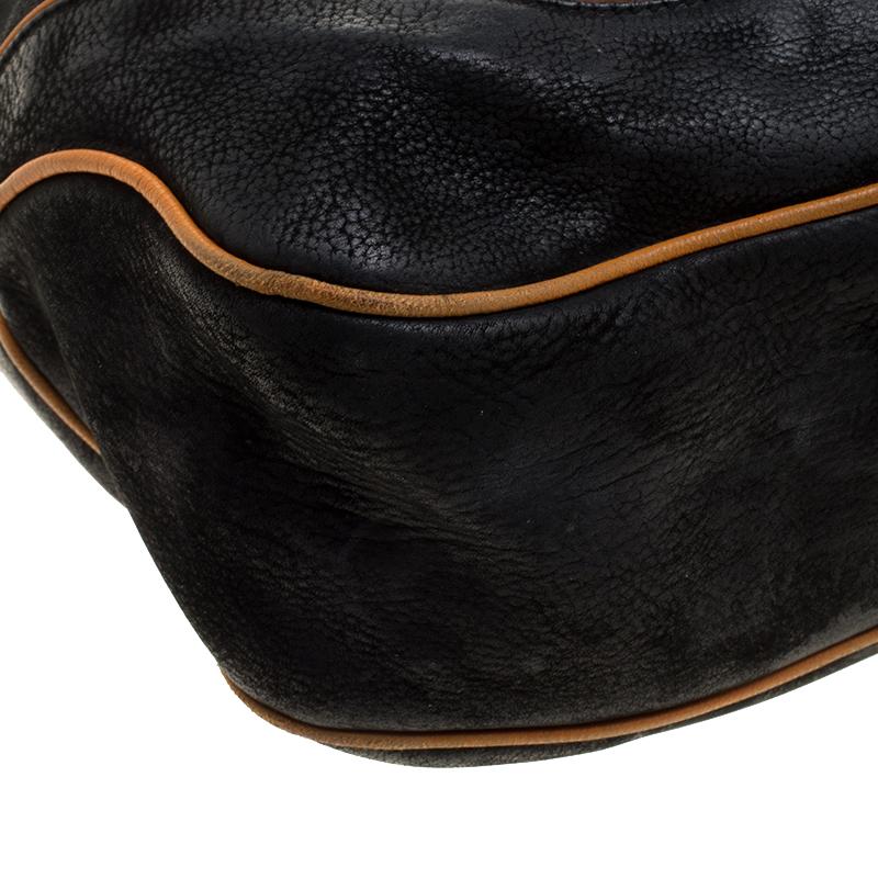 Gucci Black Leather New Jackie Shoulder Bag 5