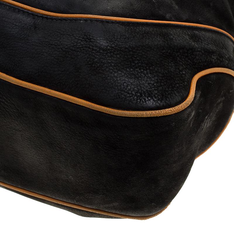 Gucci Black Leather New Jackie Shoulder Bag 7