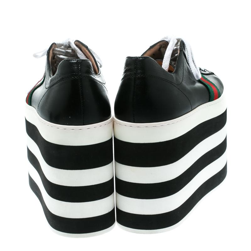 gucci peggy platform sneakers