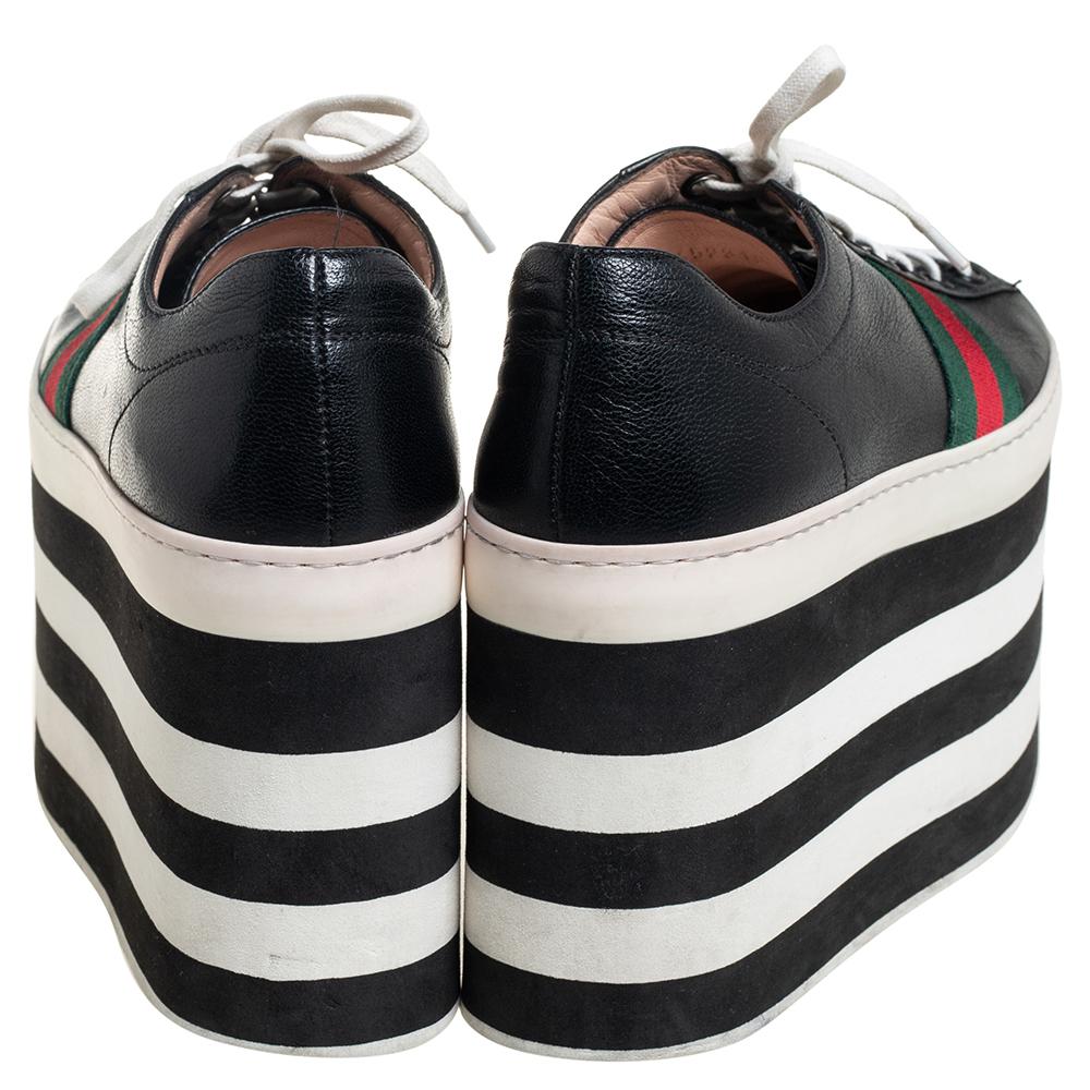 gucci high platform sneakers