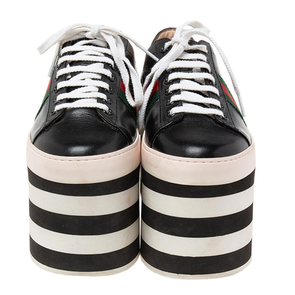 gucci peggy platform sneakers