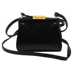 Gucci Black Leather Petite Handbag