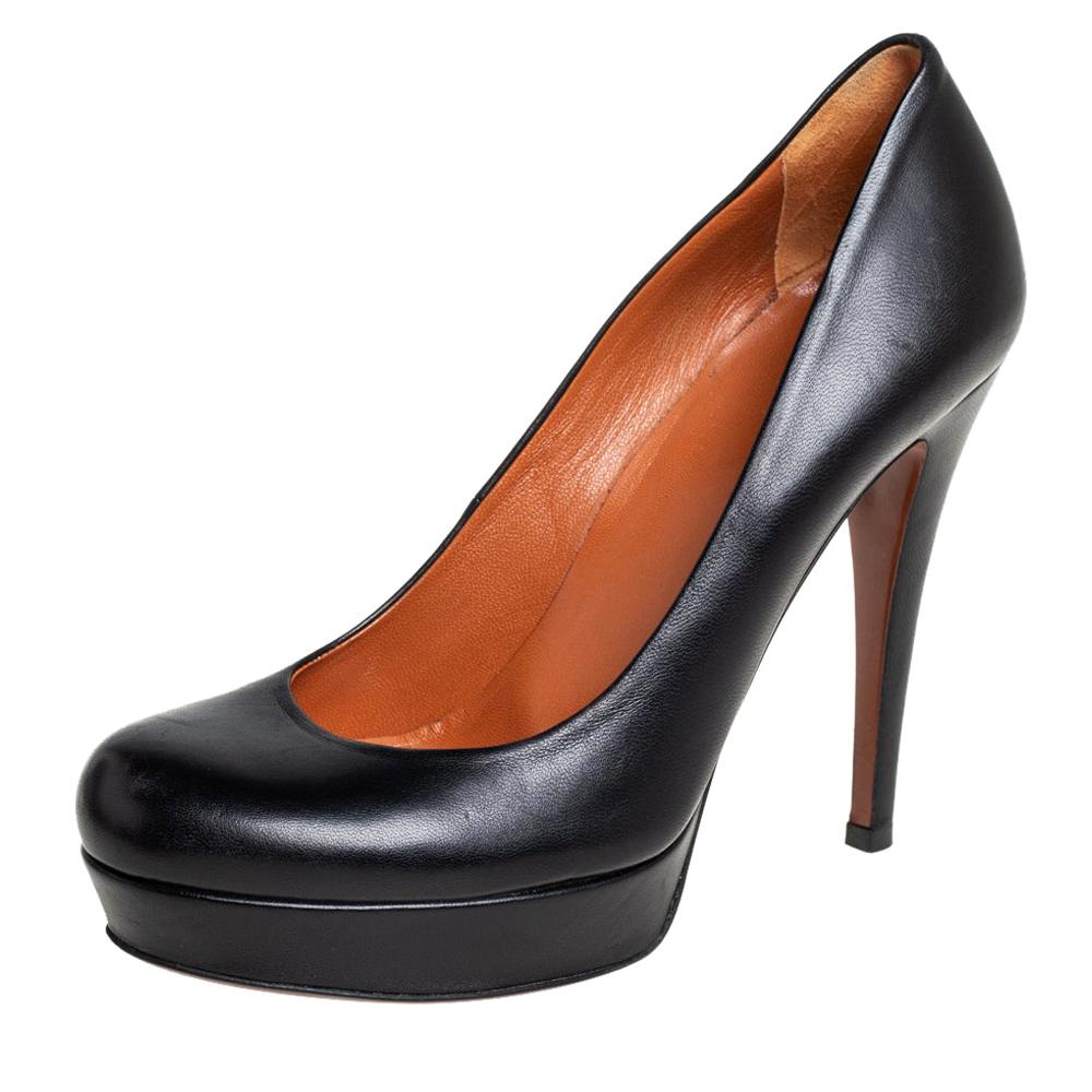 gucci black pumps