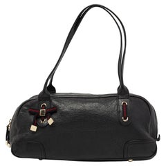Gucci Black Leather Princy Bag