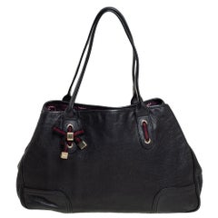 Gucci Black Leather Princy Tote