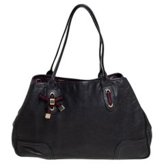 Gucci Black Leather Princy Tote