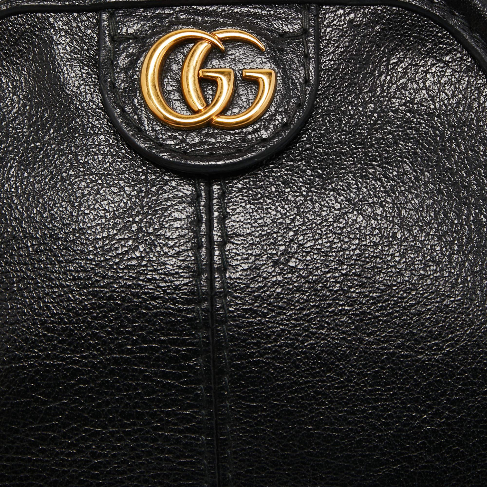 Gucci Black Leather Re(Belle) Clutch 10