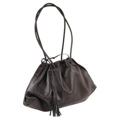 Gucci black leather satchel - shoulder bag