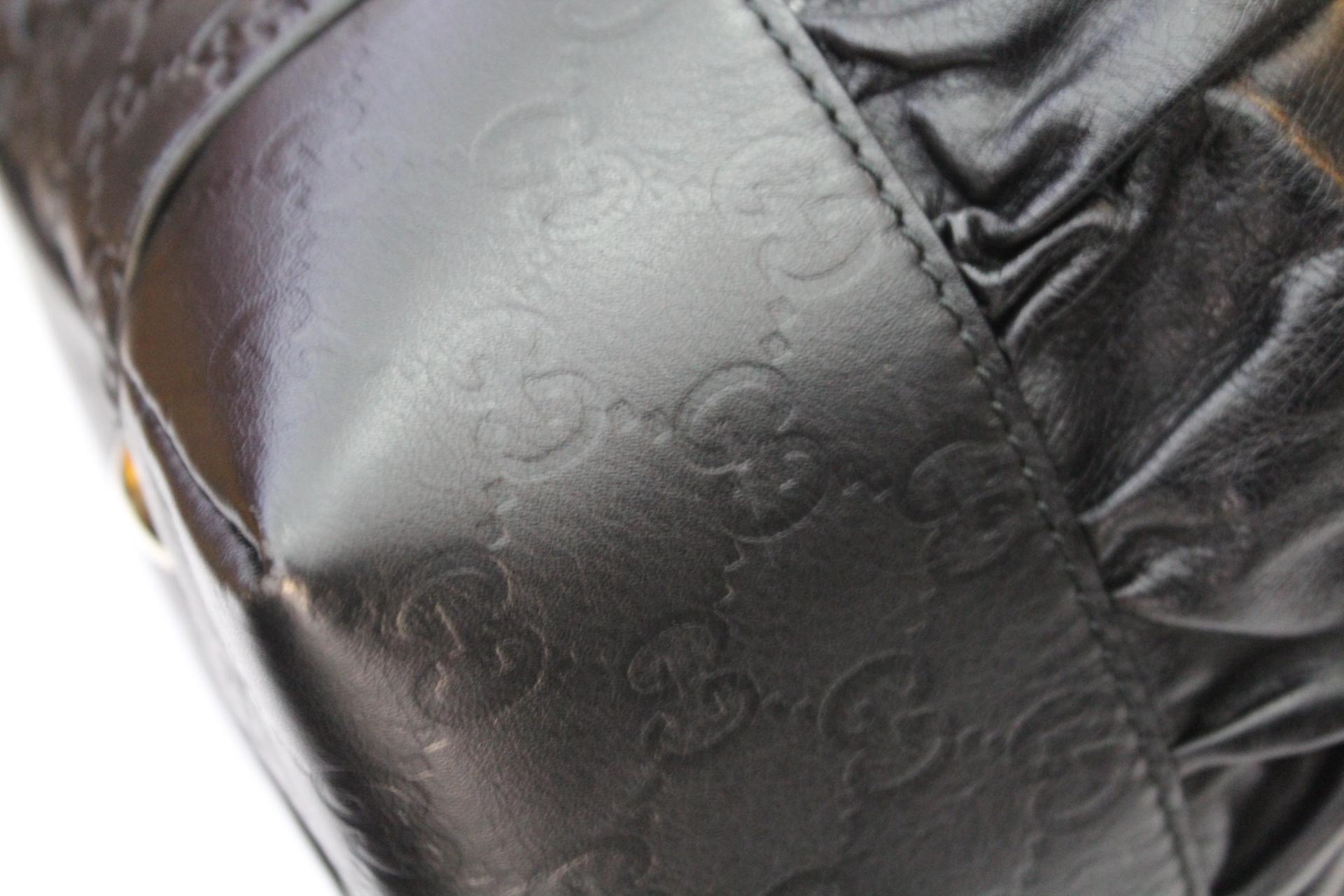 Gucci Black Leather Shoulder Bag 2
