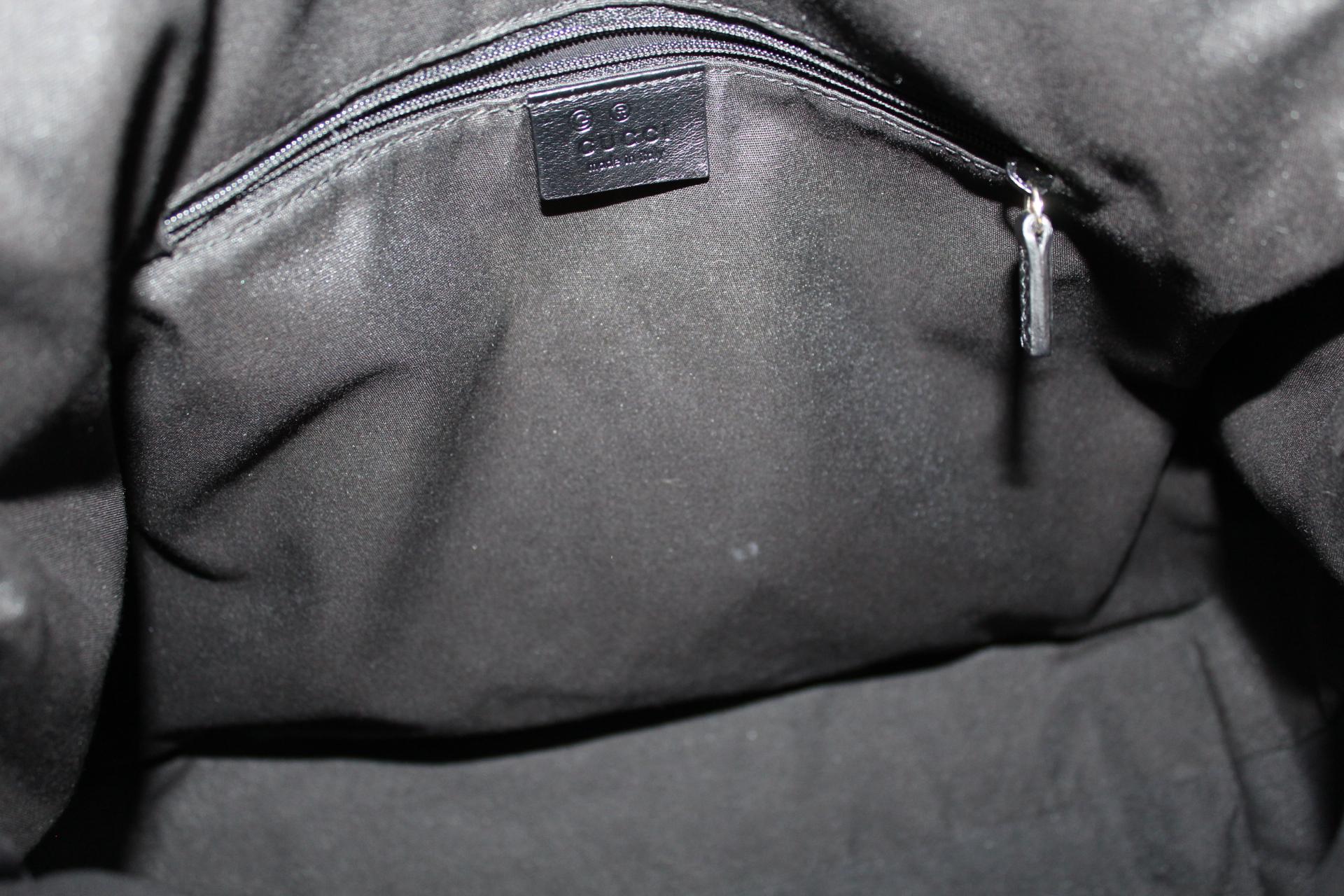 Gucci Black Leather Shoulder Bag 4