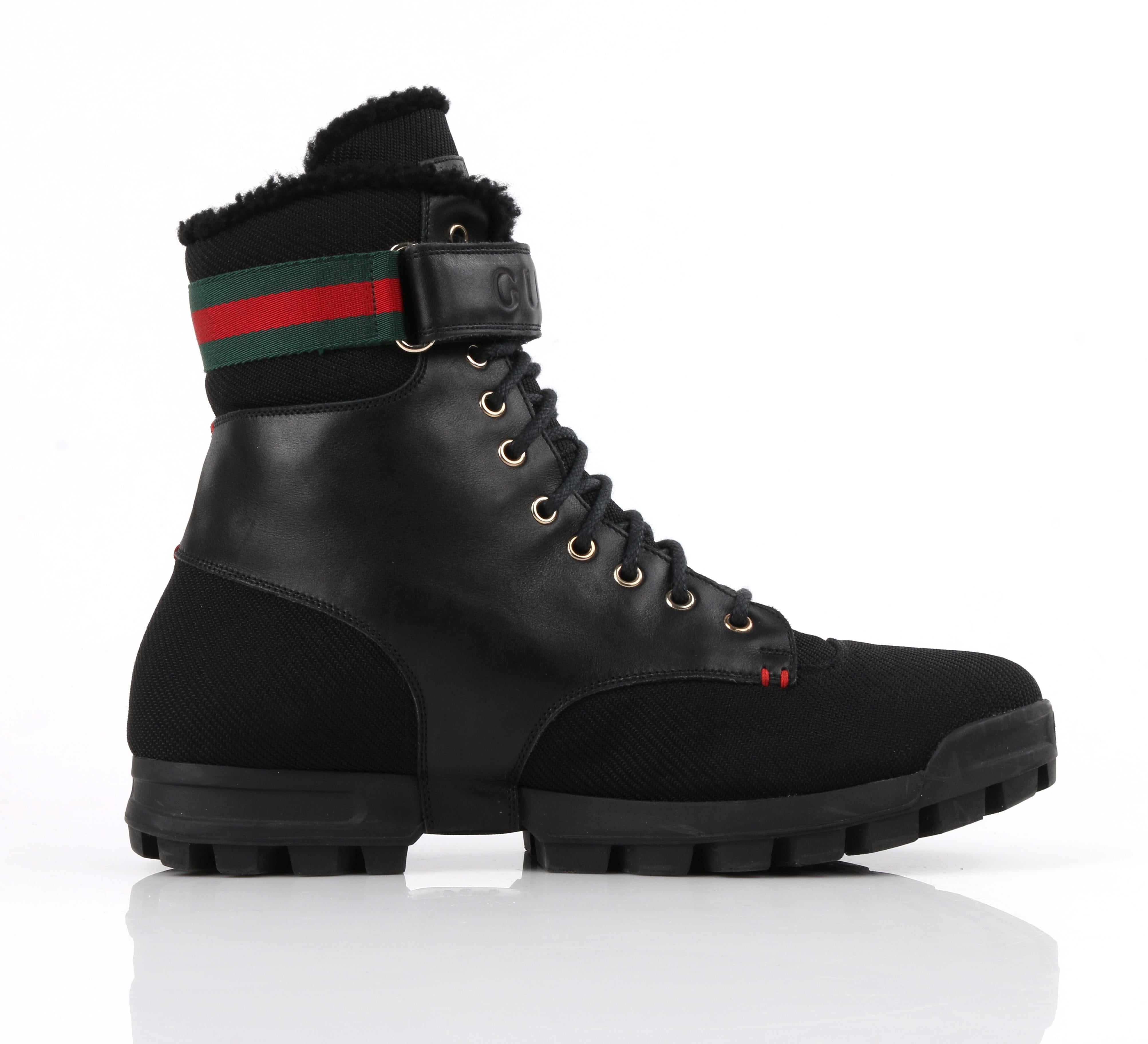 gucci combat boot