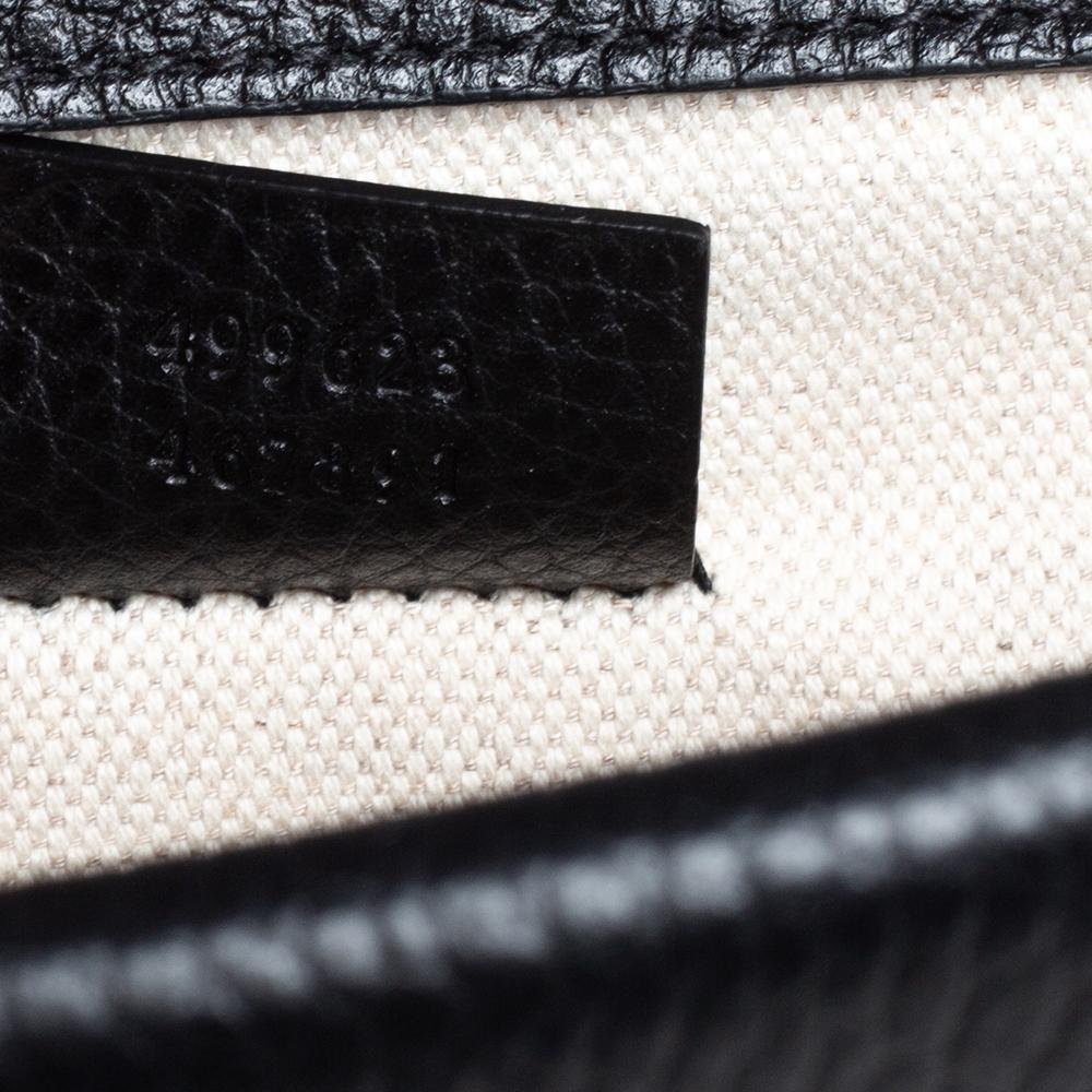 Gucci Black Leather Small Dionysus Shoulder Bag 6