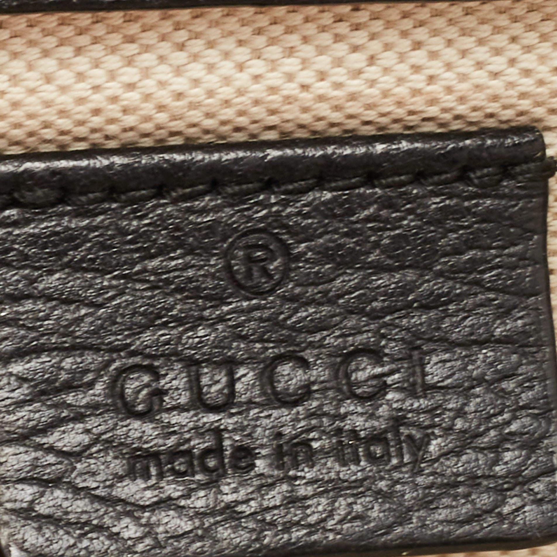 Gucci Black Leather Small Dionysus Shoulder Bag 10