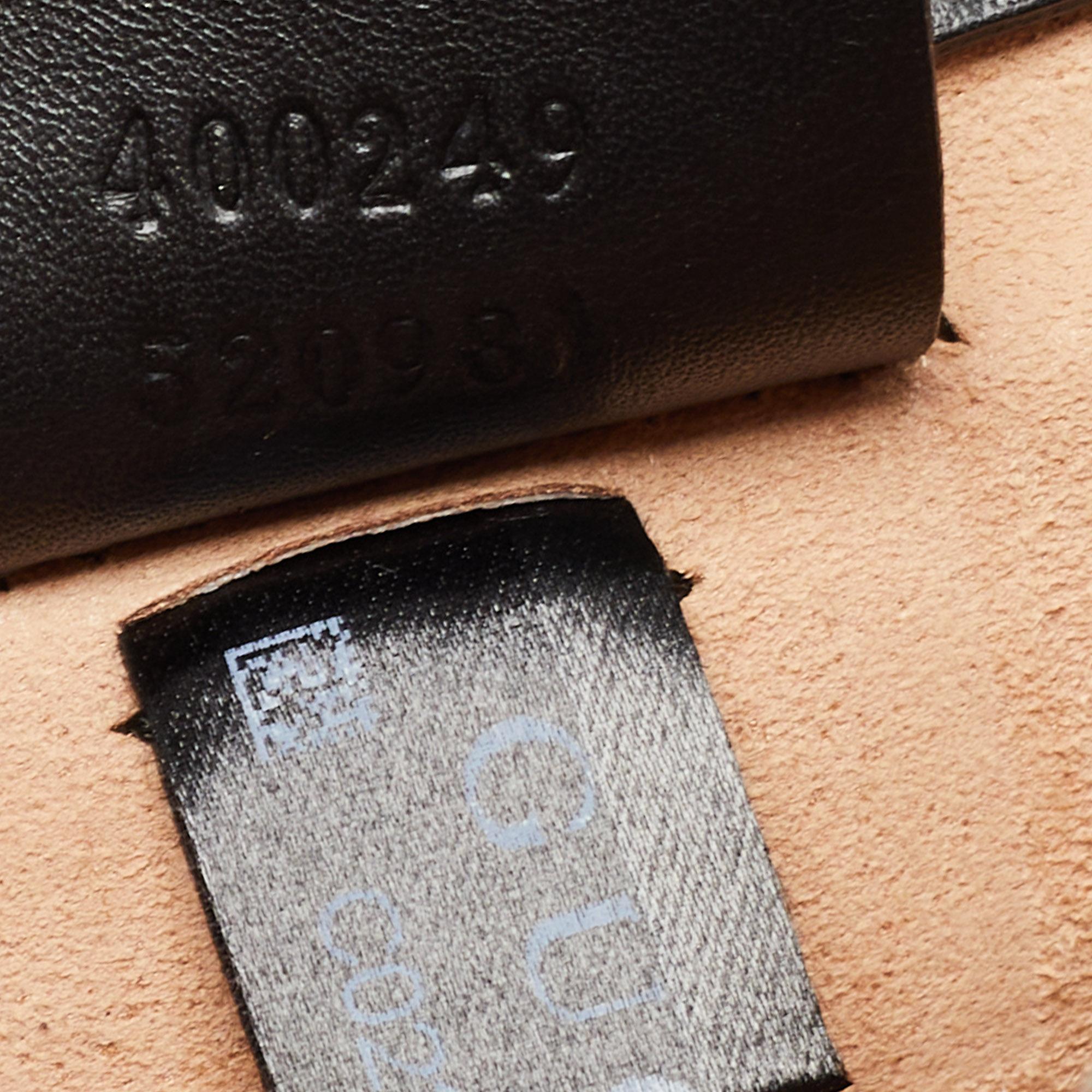 Gucci Black Leather Small Embellished Dionysus Shoulder Bag 3