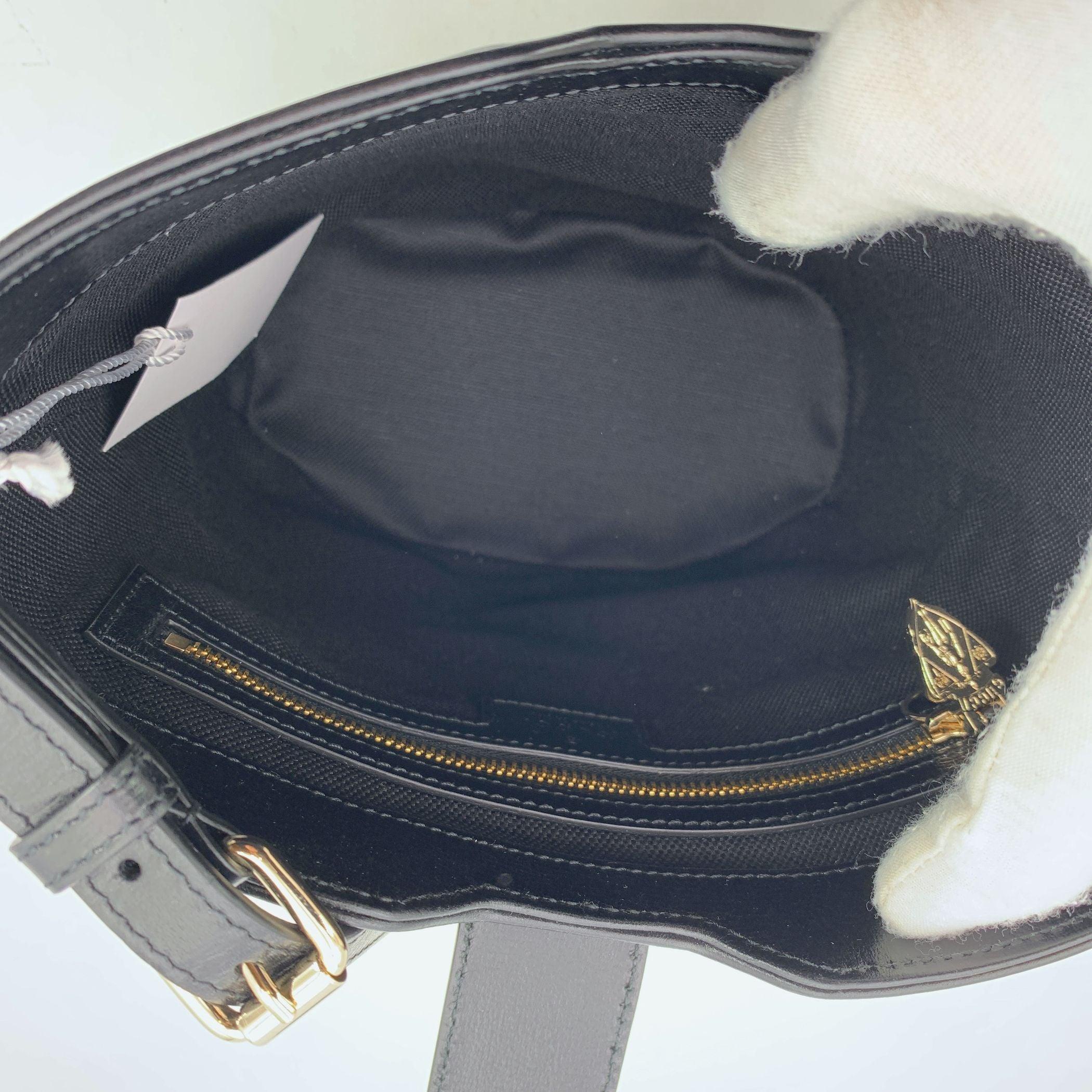 Donna Gucci Borsa a tracolla Jackie Black in pelle piccola in vendita