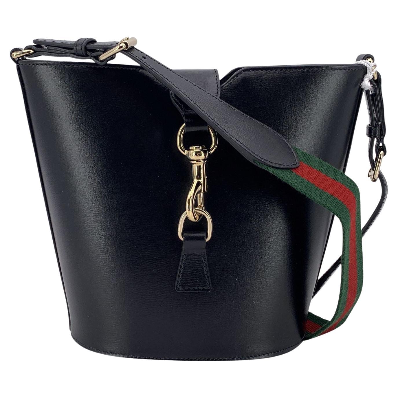 Gucci Borsa a tracolla Jackie Black in pelle piccola in vendita