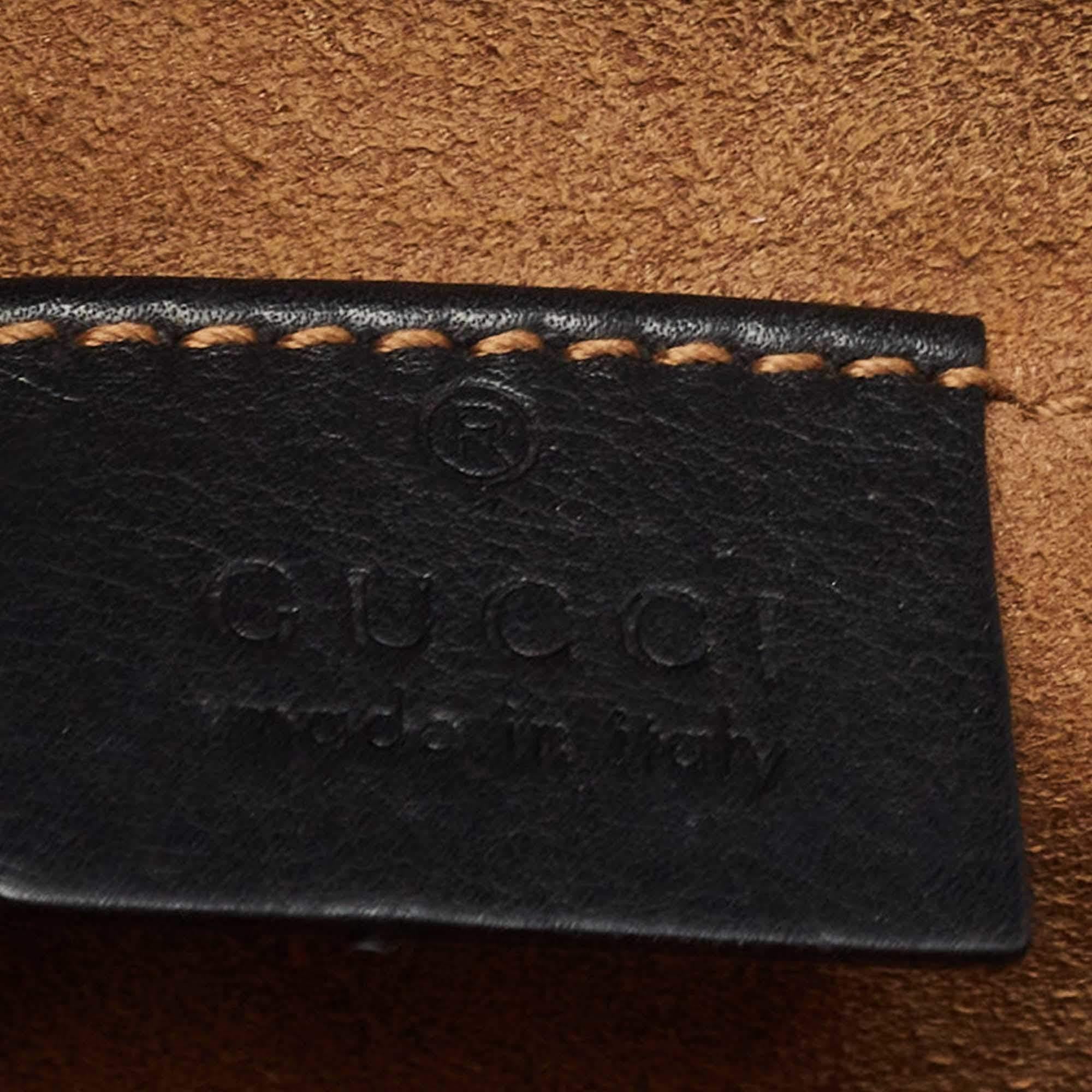 Gucci Black Leather Small Padlock Shoulder Bag 3