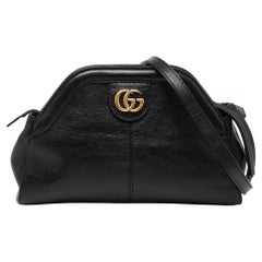 Gucci Black Leather Small Re(Belle) Shoulder Bag