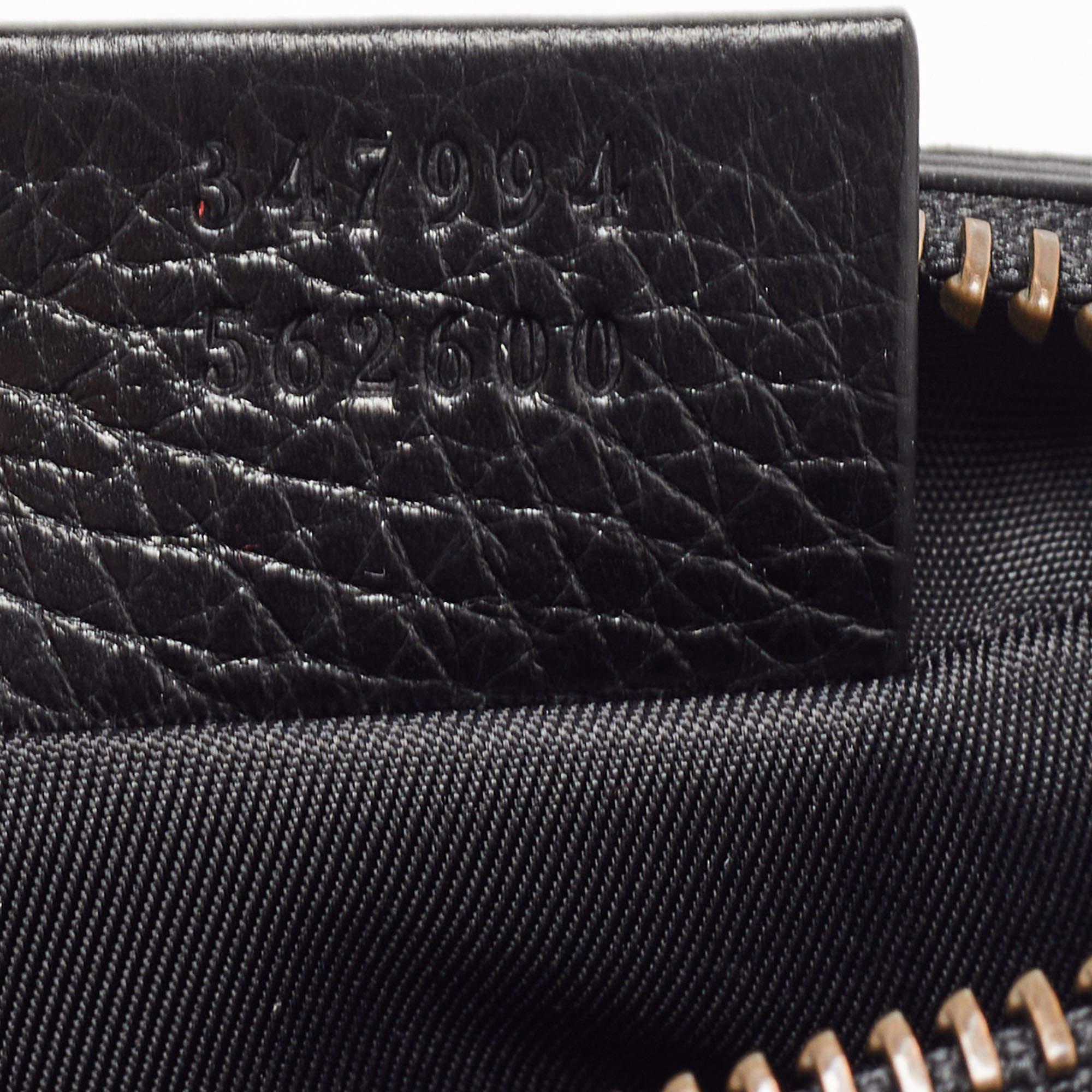 Gucci Black Leather Small Soho Disco Crossbody Bag 3