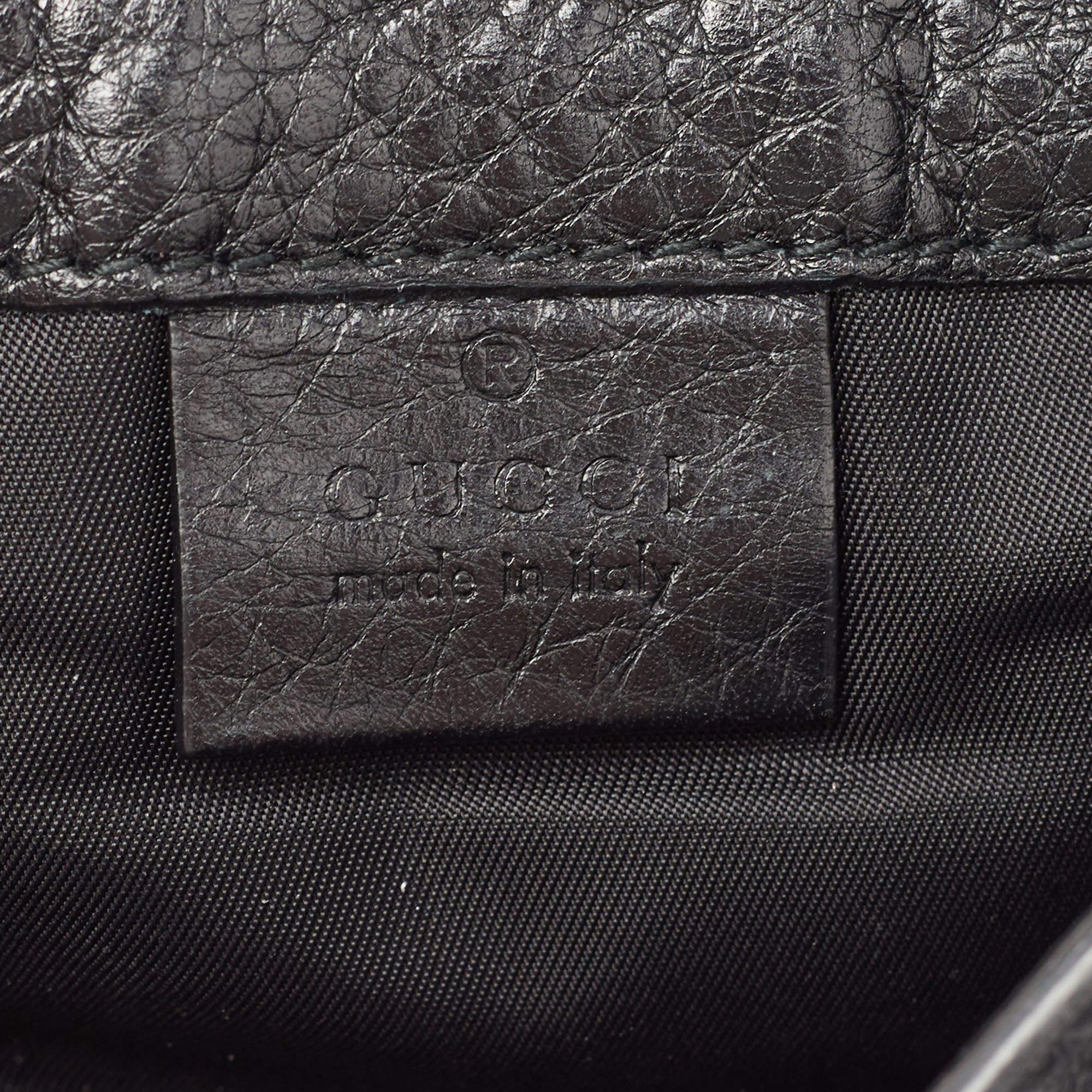 Gucci Black Leather Soho Belt Bag 7