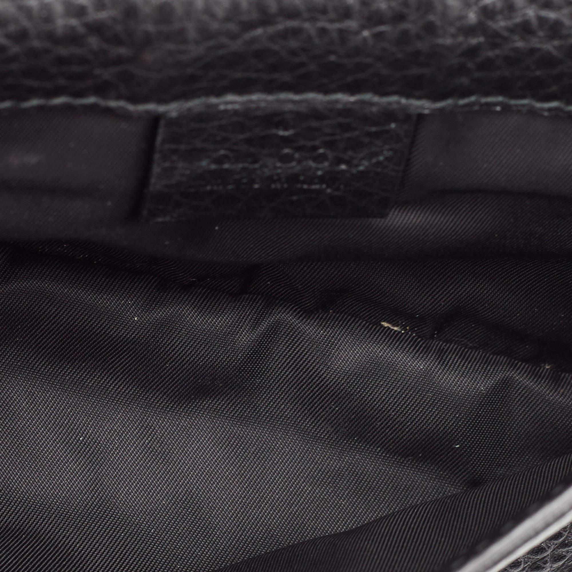 Gucci Black Leather Soho Belt Bag 8