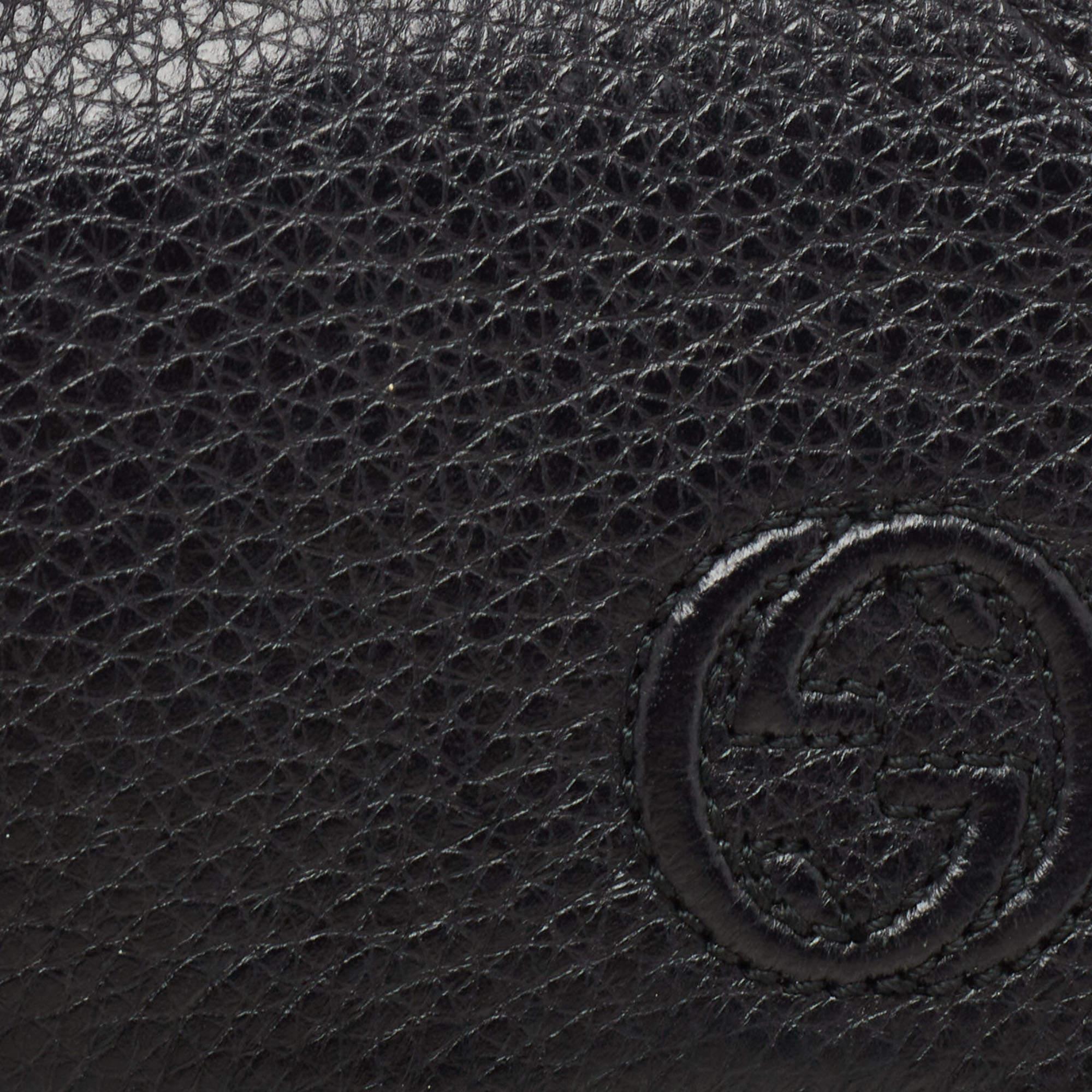 Gucci Black Leather Soho Belt Bag 4