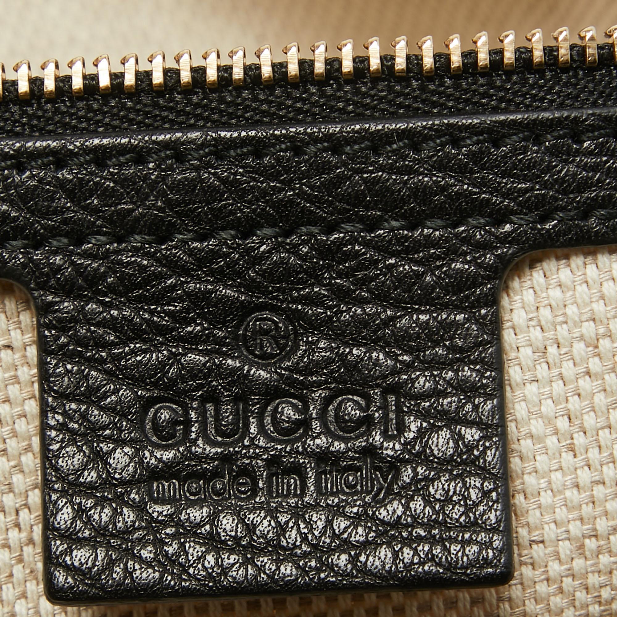 Women's Gucci Black Leather Soho Disco Hobo