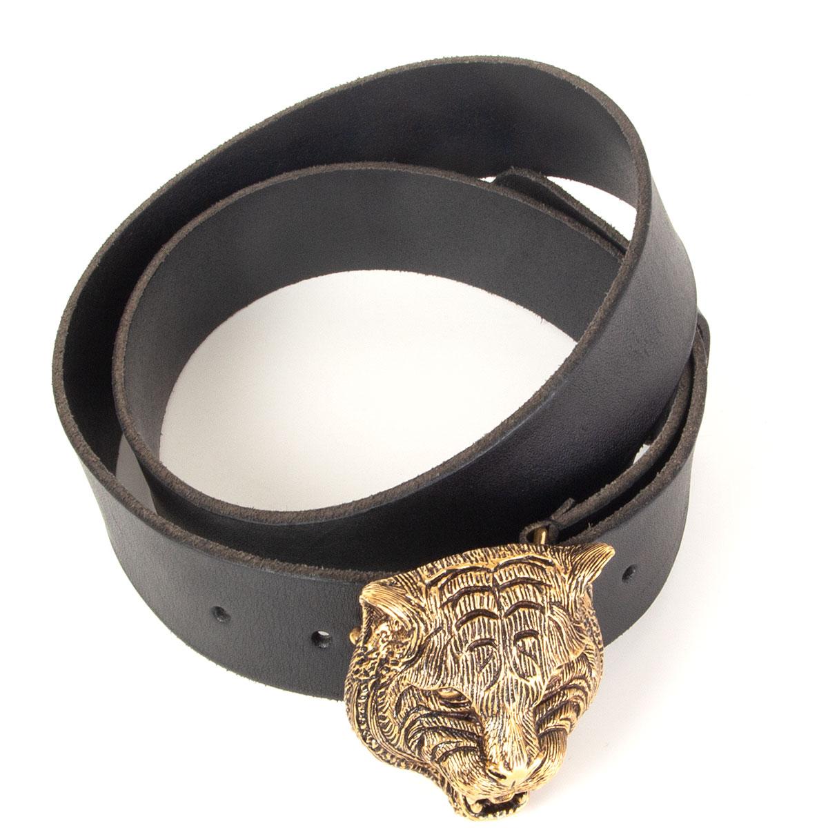 gucci belt tiger head buckle