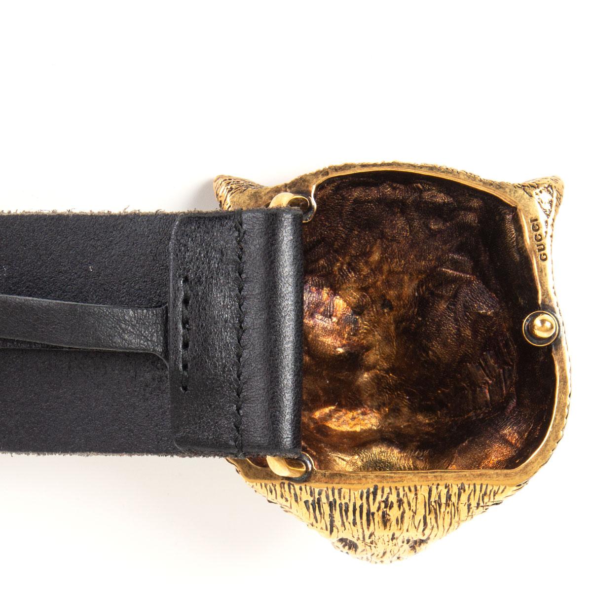 tiger head gucci belt