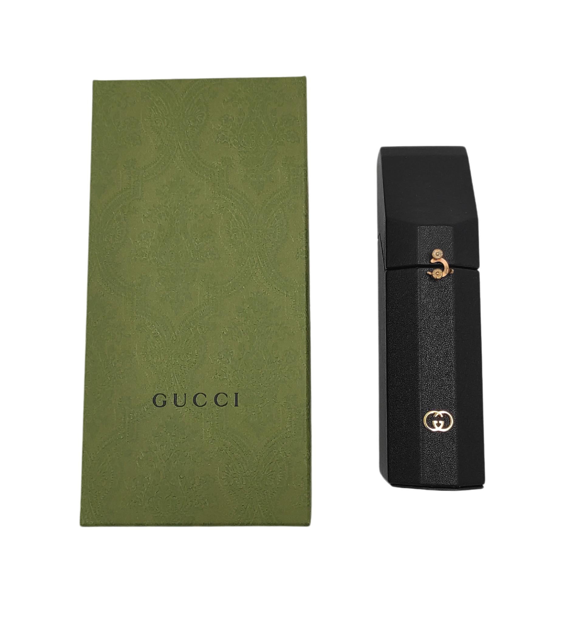 Black Gucci black leather travel case For Sale