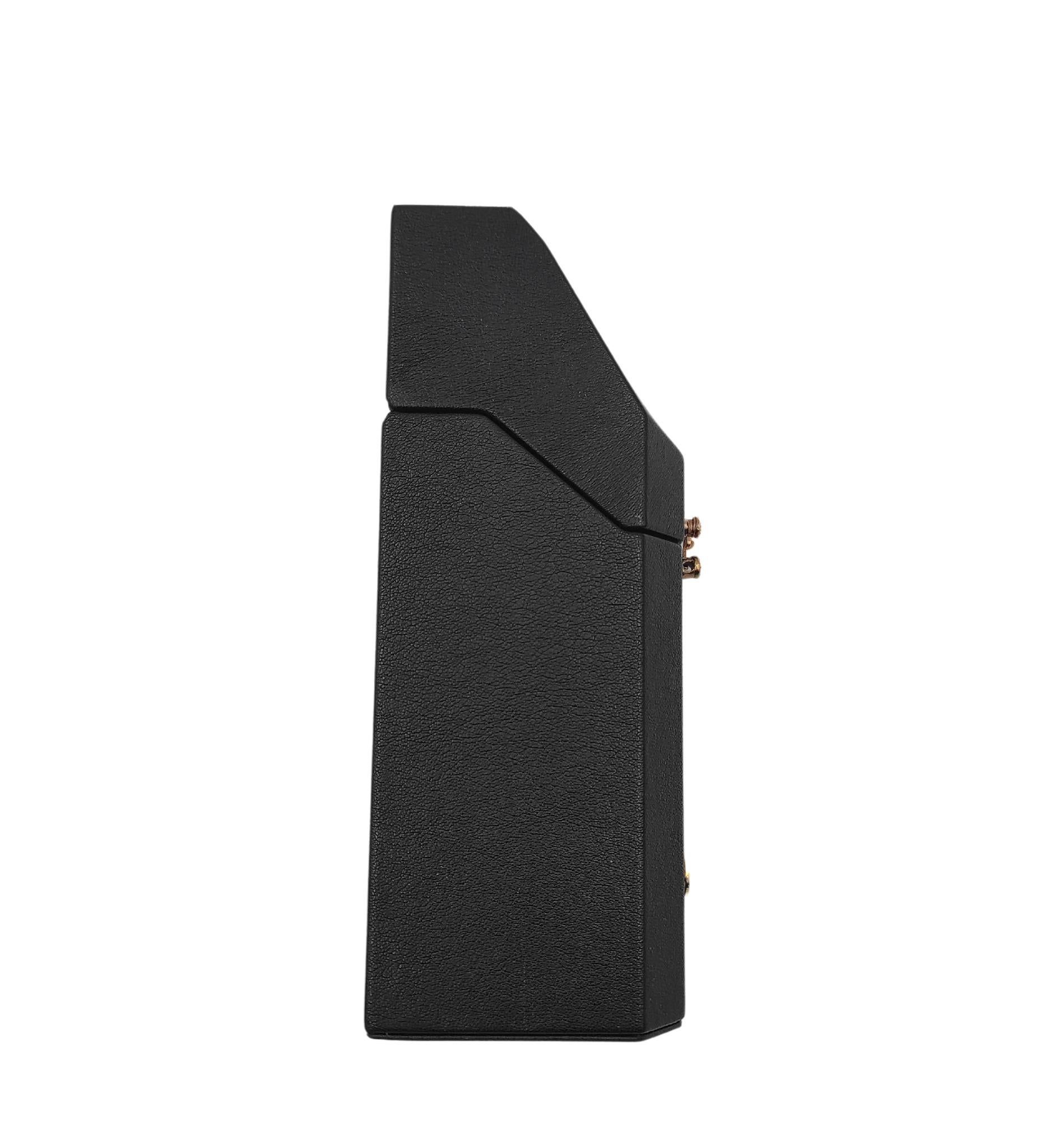 Gucci black leather travel case For Sale 1