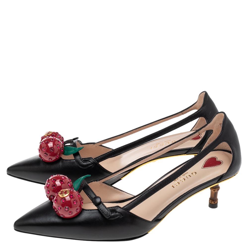 cherry red slingback heels