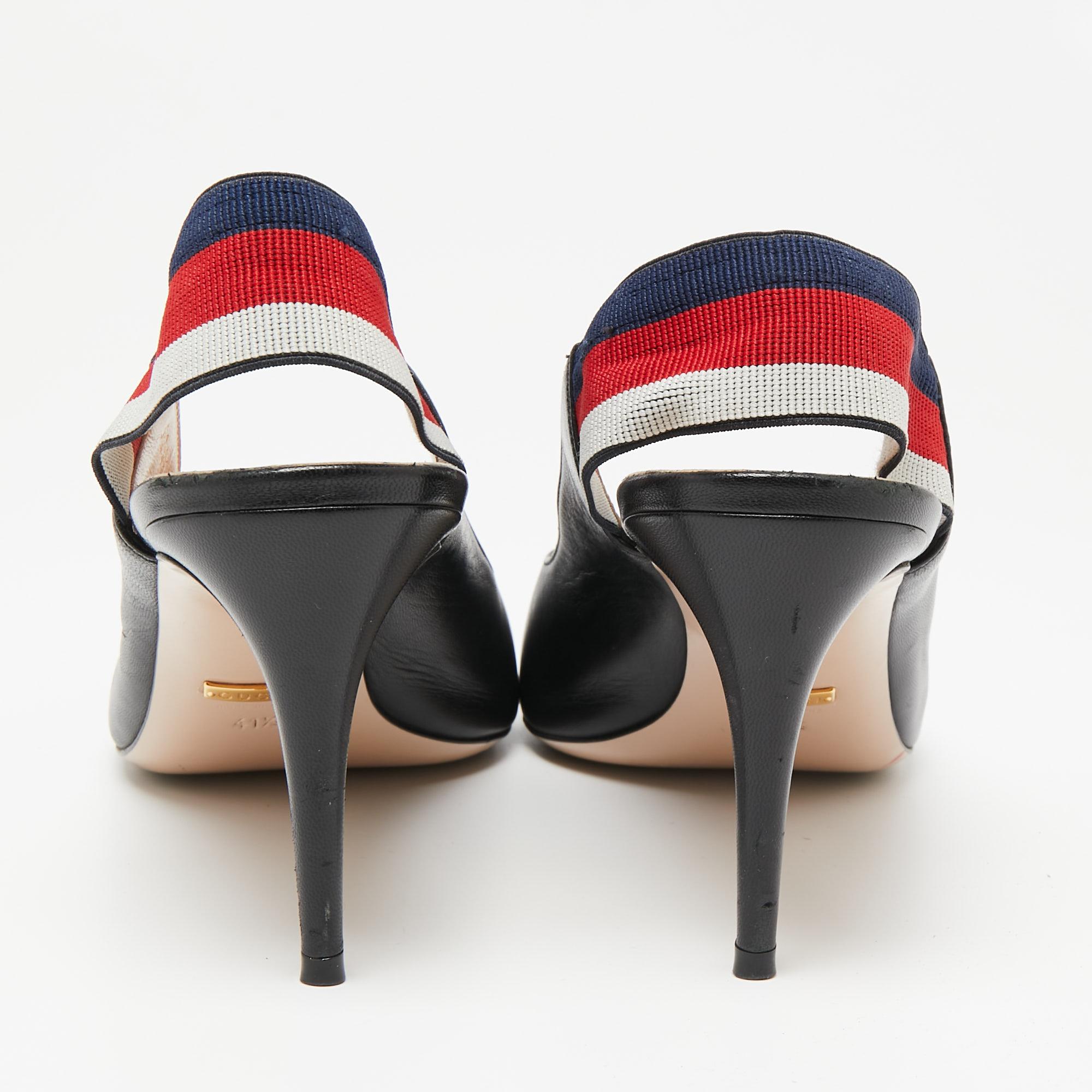 gucci sylvie slingback pump