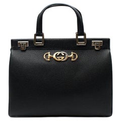 Gucci Black Leather Zumi Bag