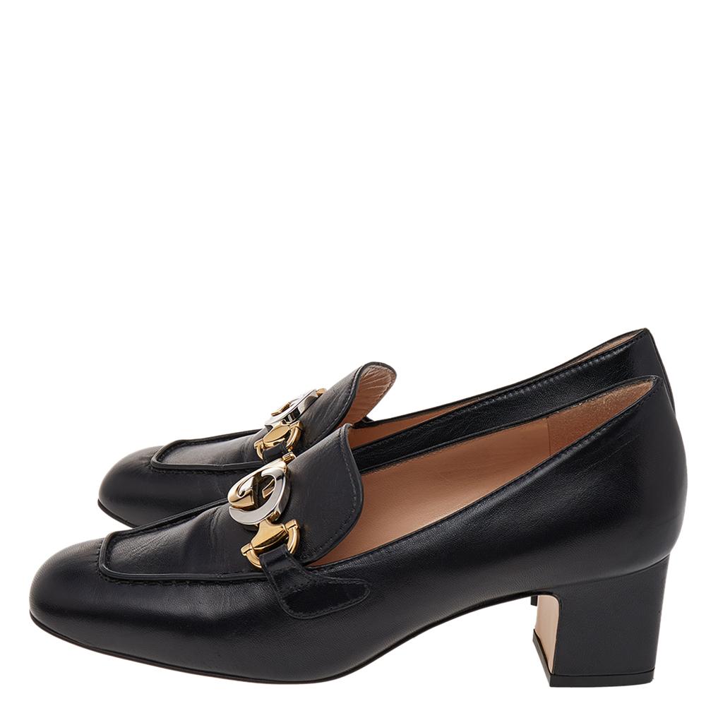 gucci zumi loafer pump