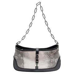Gucci Black Limited Edition Jackie Chain Hobo