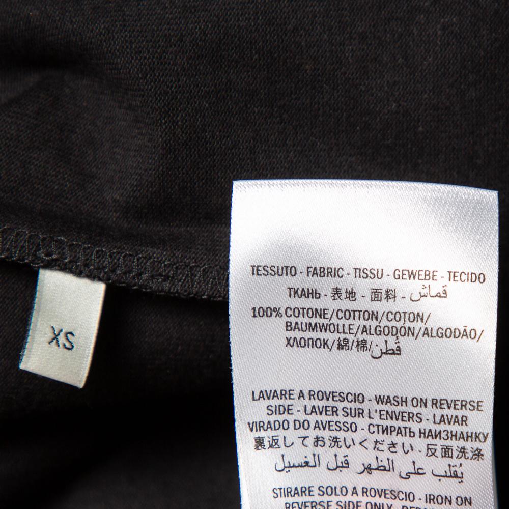 Gucci Black Logo Mask Print Cotton Oversized T-Shirt XS In New Condition In Dubai, Al Qouz 2