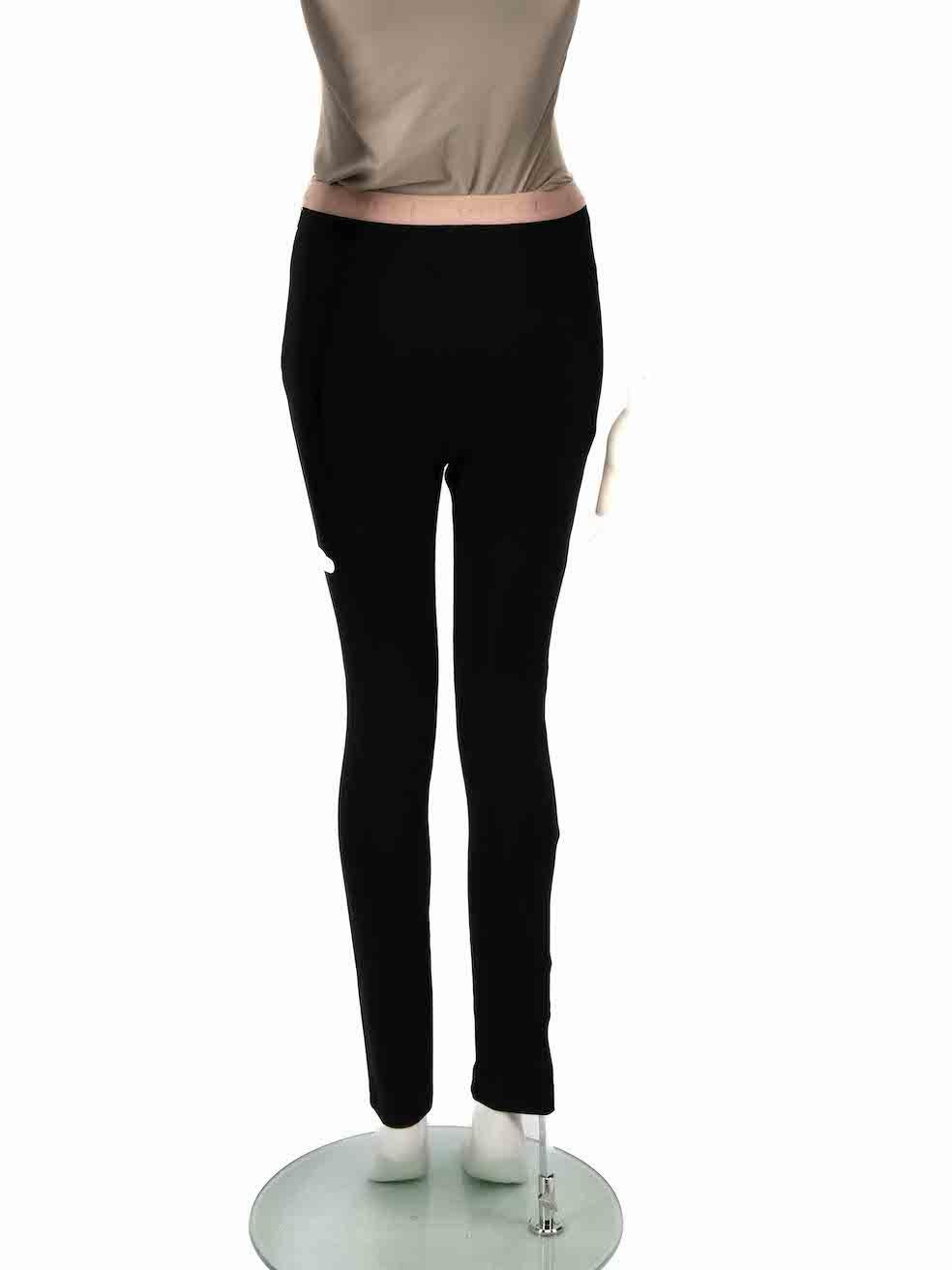Pantalon skinny avec logo à la taille, noir, Gucci Taille XS Bon état - En vente à London, GB
