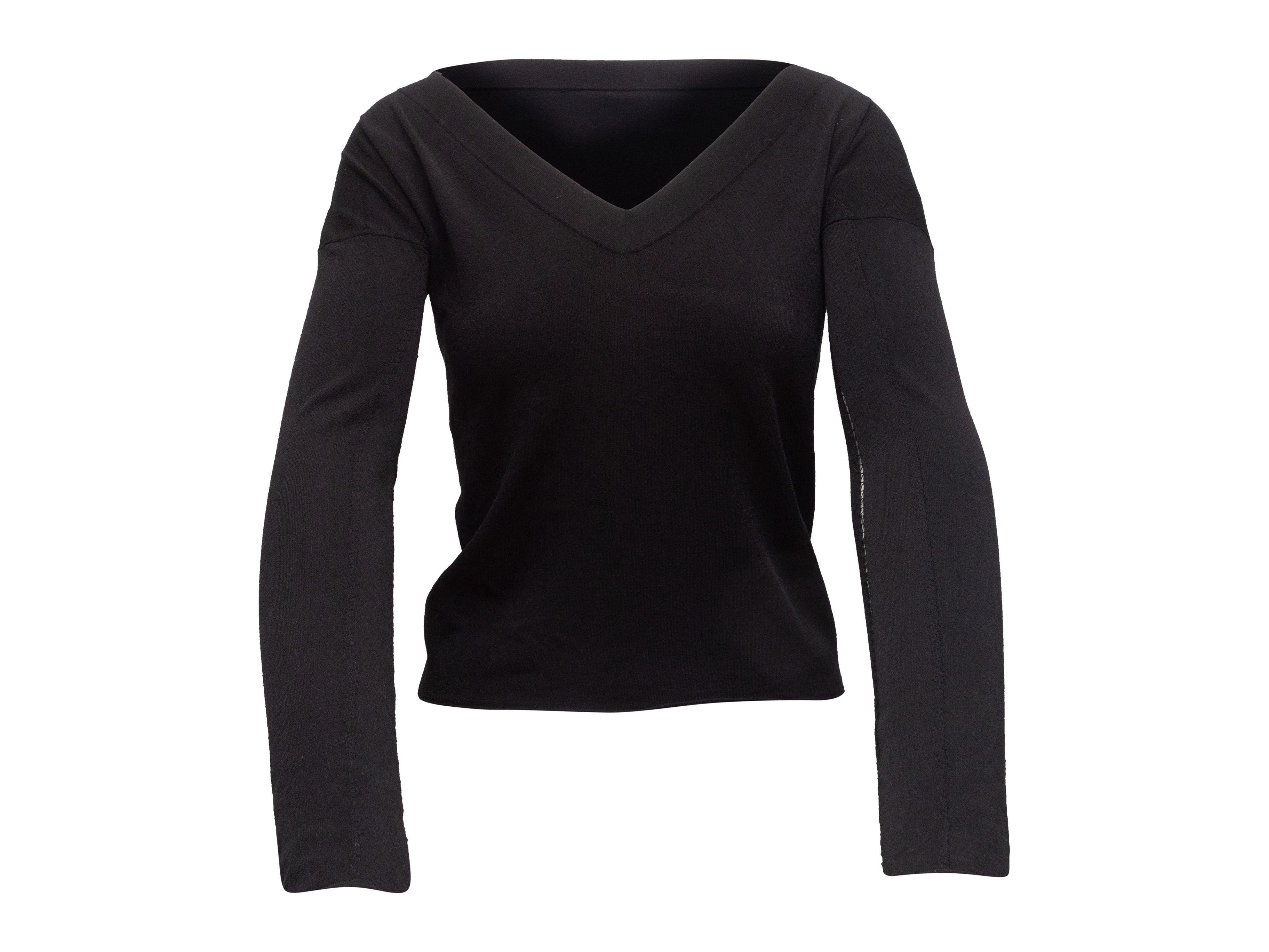 Women's Gucci Black Long Sleeve Top