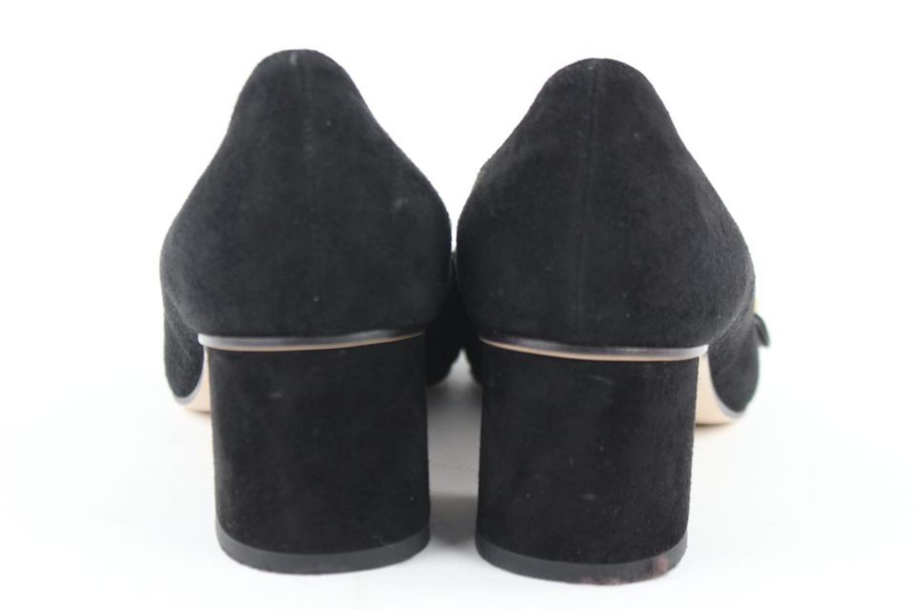 Gucci Black Marmont Fringe Suede 55mm Loafer 15ge0104 Flats For Sale 2