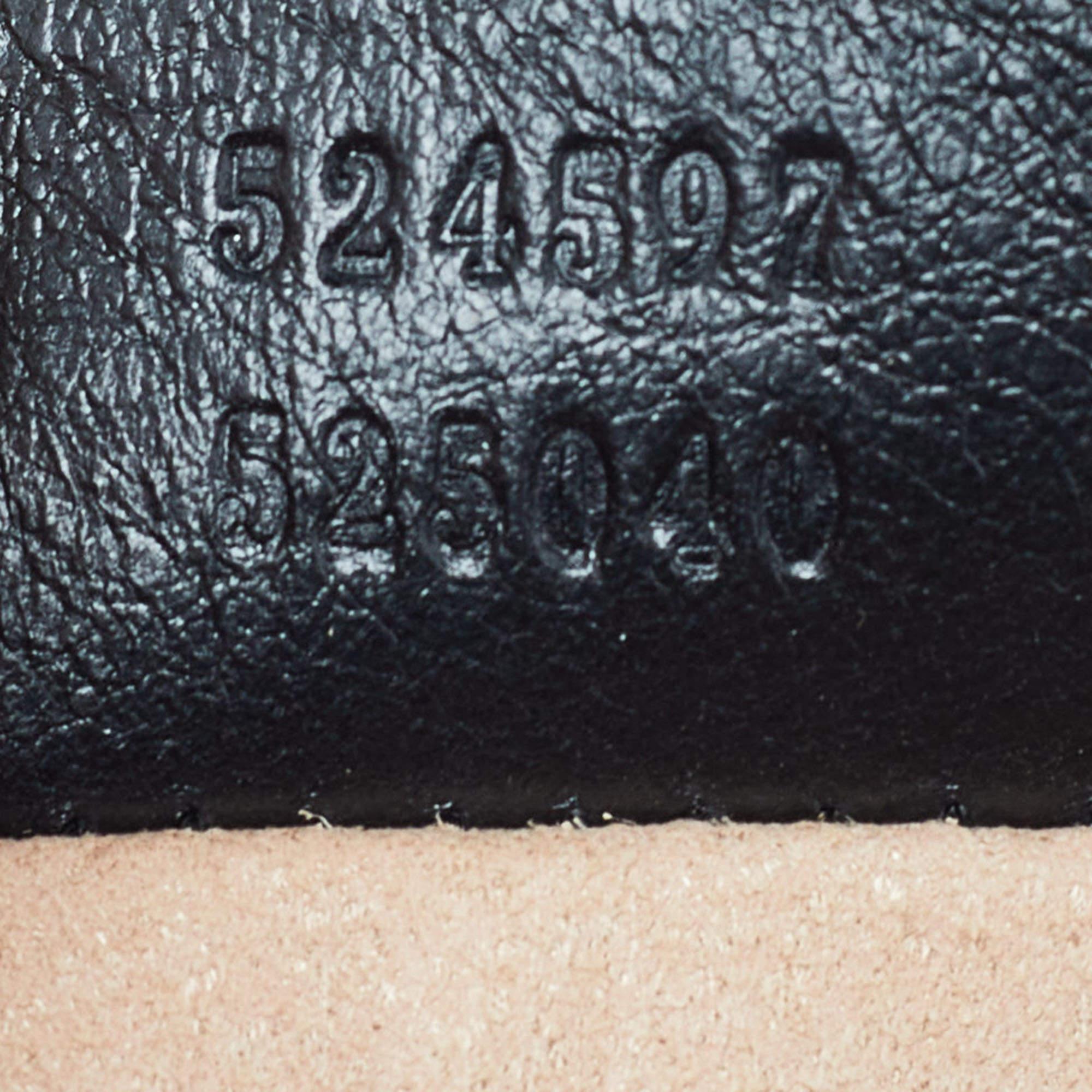 Gucci Black Matelassé Leather GG Marmont 2.0 Multi Belt Bag 2